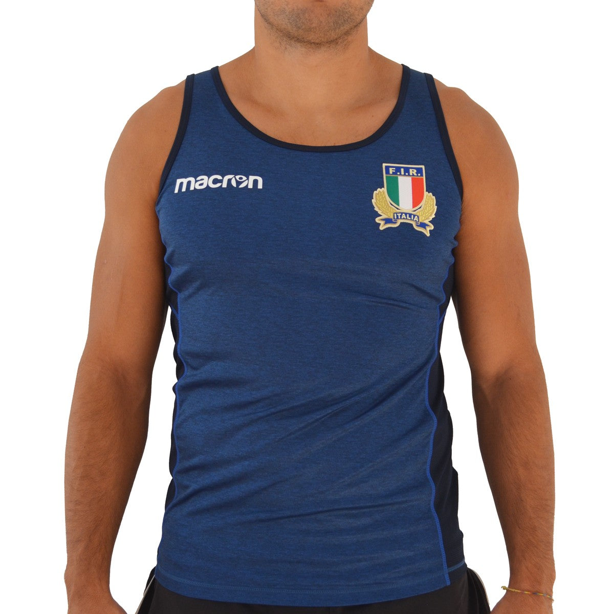 Canottiera Allenamento Italia Macron